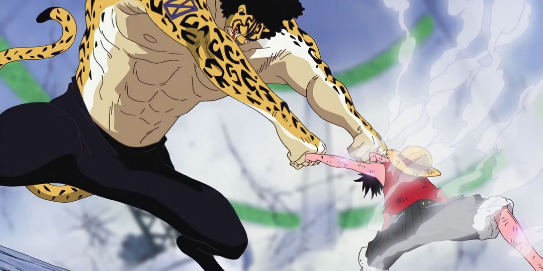 One Piece Folge 1100: Rob Luccis erwachte Teufelsfrucht