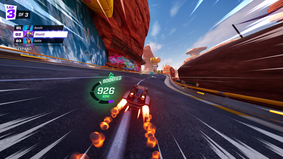"Rocket Racing Neon Rush" in Fortnite: Ein neonbeleuchtetes Rennabenteuer