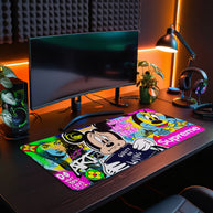 GUILTY OF LOVING - Popart Design - XXL Gaming Mauspad