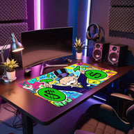 THE WORLD IS YOURS - Popart Design - XXL Gaming Mauspad