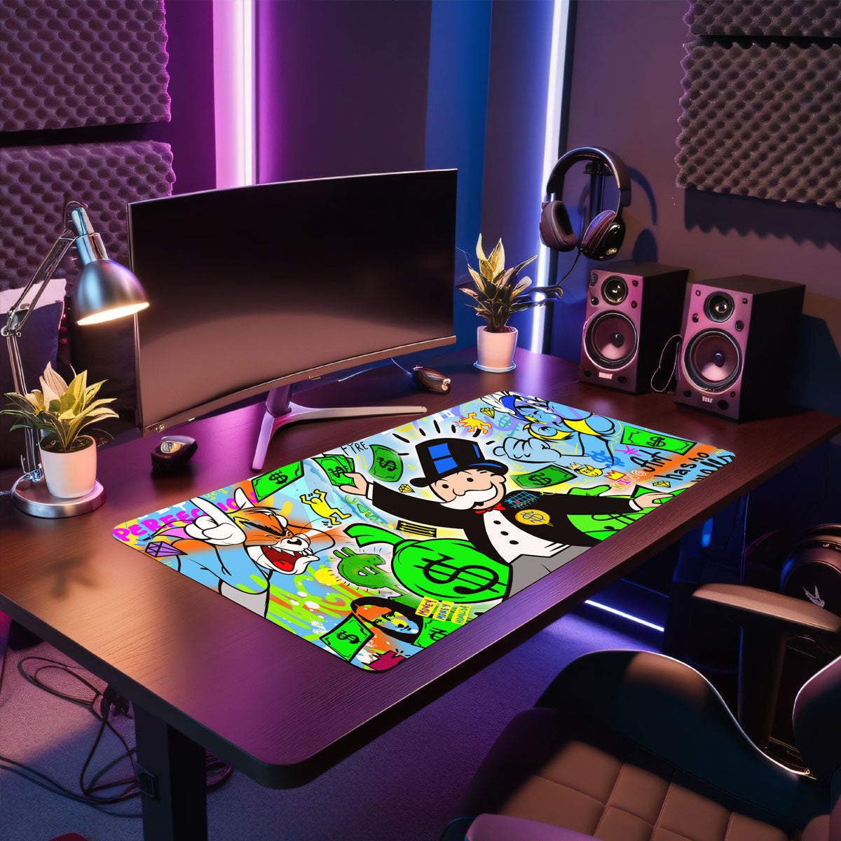 PERFECTION - Popart Design - XXL Gaming Mauspad