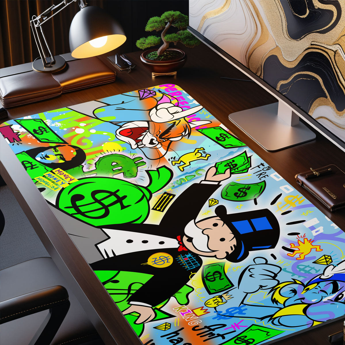 PERFECTION - Popart Design - XXL Gaming Mauspad