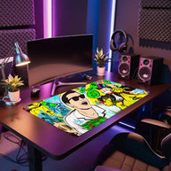 MONEY IS THE BEST INVENTION - Popart Design - XXL Gaming Mauspad