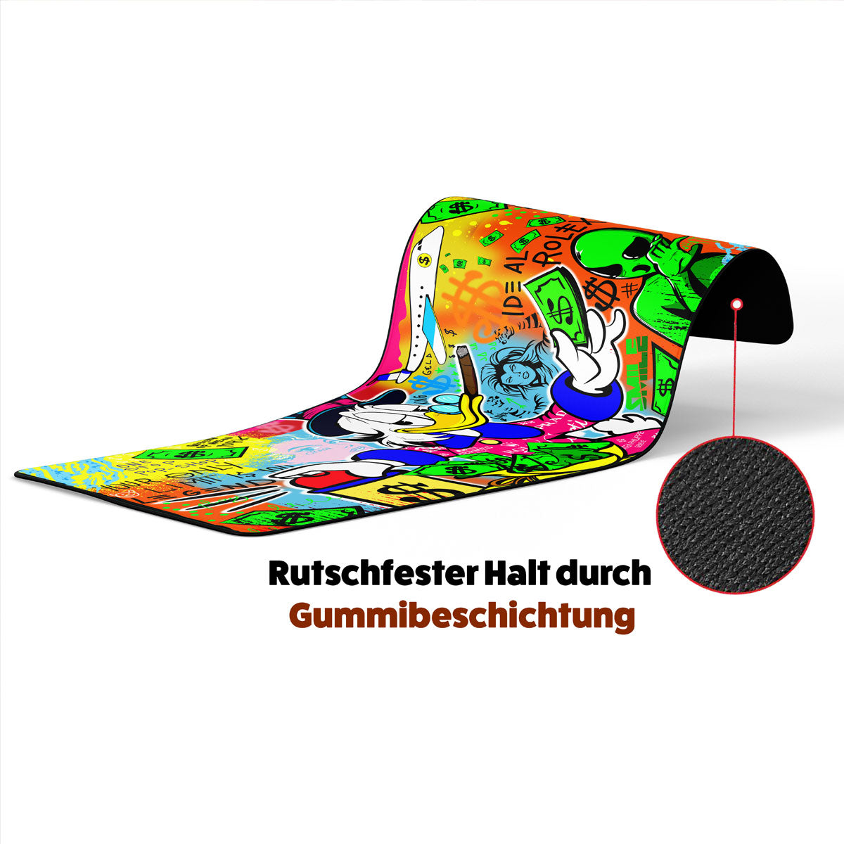 YOUR ONLY LIMIT IS YOU - Popart Design - XXL Gaming Mauspad