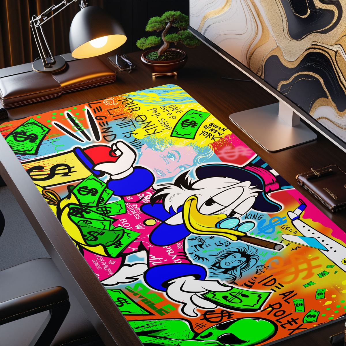 YOUR ONLY LIMIT IS YOU - Popart Design - XXL Gaming Mauspad