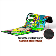 HYPNOTIC CASHFLOW - Popart Design - XXL Gaming Mauspad