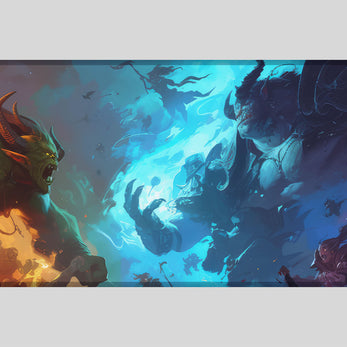 Orc Battle - Playmat Spielmatte