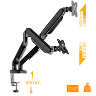 Ergonomische Monitorhalterung – Für Dual- und Einzelmonitore (10–32 Zoll)