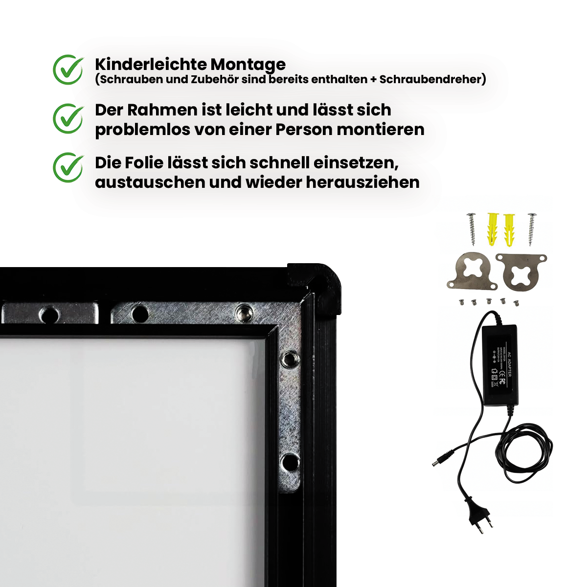 LOOMFRAME - LED LEUCHTBILDER RAHMEN