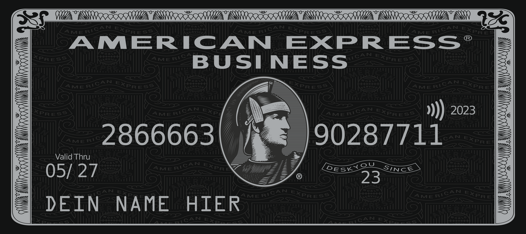 AMEX SPECIAL EDITION - GOLDEN EXPRESS - PERSONALIZED