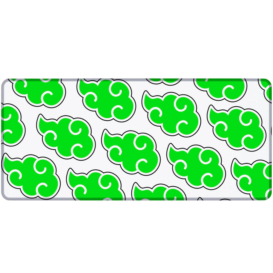 GREEN AKATSUKI CLOUD - Anime Design - XXL Gaming Mauspad