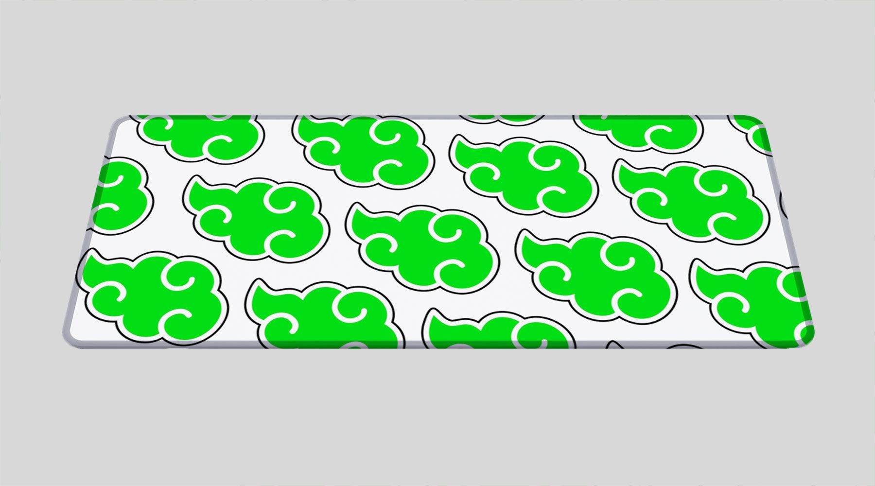 GREEN CLOUD - Anime Design - XXL Gaming Mauspad