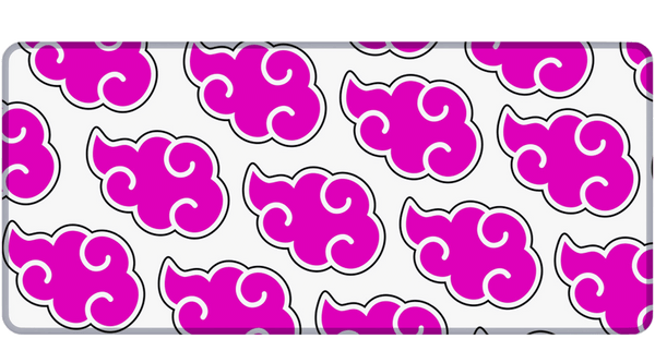 PURPLE AKATSUKI CLOUD - Anime Design - XXL Gaming Mauspad