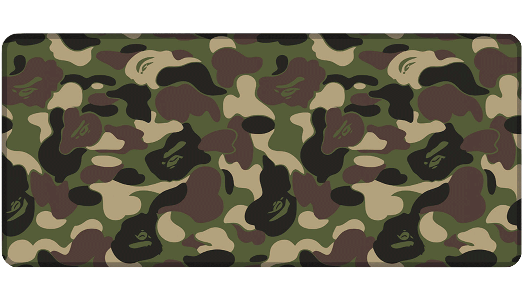 CAMOUFLAGE ARMY - Pattern Design - XXL Gaming Mauspad