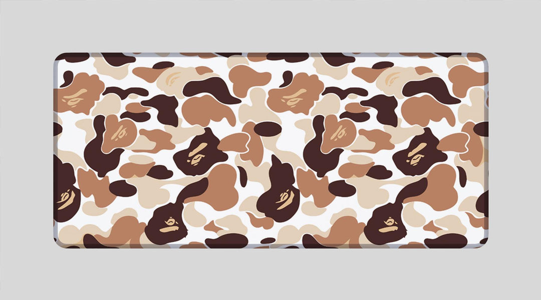 🎁 CAMOUFLAGE BRAUN - Pattern Design - XXL Gaming Mauspad (100% off)