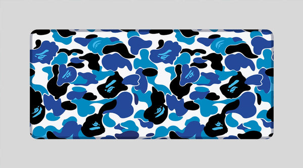 🎁 CAMOUFLAGE BLAU - Pattern Design - XXL Gaming Mauspad (100% off)