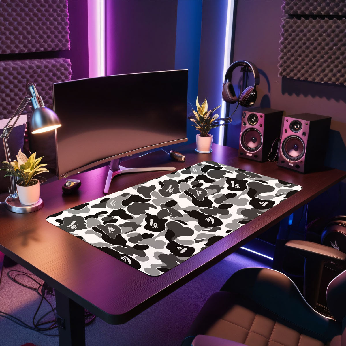 CAMOUFLAGE - Pattern Design - XXL Gaming Mauspad