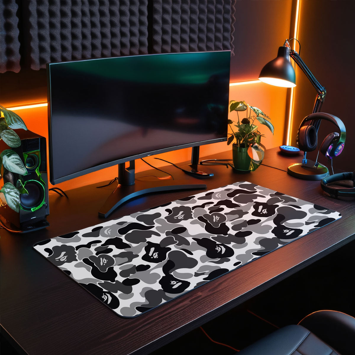 CAMOUFLAGE - Pattern Design - XXL Gaming Mauspad