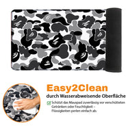 CAMOUFLAGE - Pattern Design - XXL Gaming Mauspad