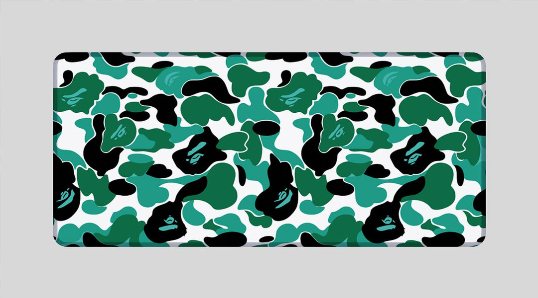 🎁 CAMOUFLAGE GRÜN - Pattern Design - XXL Gaming Mauspad (100% off)