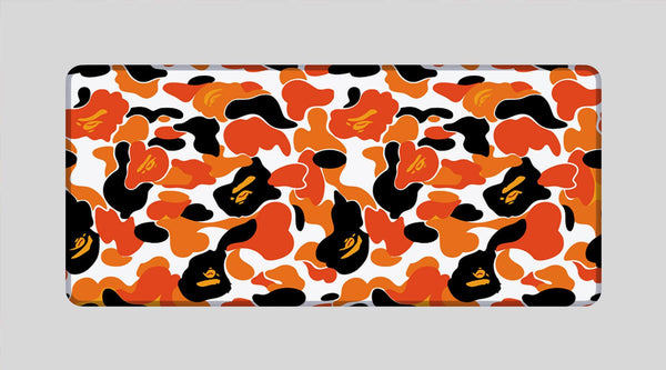 🎁 CAMOUFLAGE ORANGE - Pattern Design - XXL Gaming Mauspad (100% off)