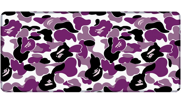 CAMOUFLAGE LILA - Pattern Design - XXL Gaming Mauspad