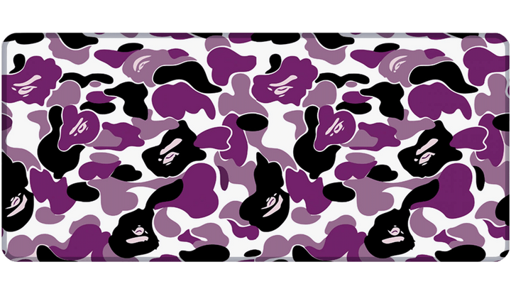 CAMOUFLAGE LILA - Pattern Design - XXL Gaming Mauspad