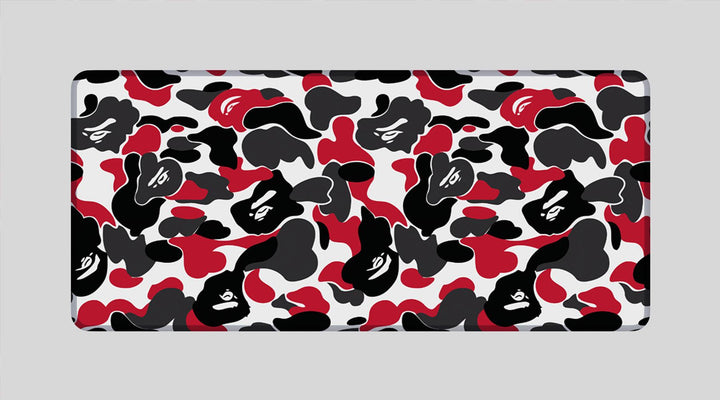 🎁 CAMOUFLAGE ROT - Pattern Design - XXL Gaming Mauspad (100% off)