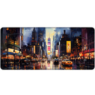 NEW YORK OIL PAINTING #2 - City Design - XXL Gaming Mauspad