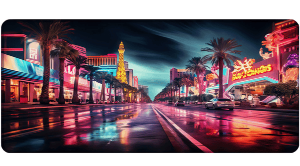 COME TO VEGAS - City Design - XXL Gaming Mauspad