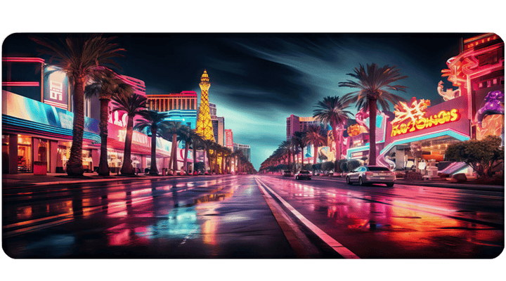 COME TO VEGAS - City Design - XXL Gaming Mauspad