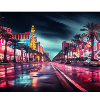 COME TO VEGAS - City Design - XXL Gaming Mauspad