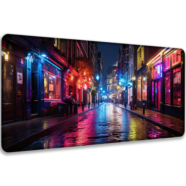DARK NIGHT STREET - City Design - XXL Gaming Mauspad