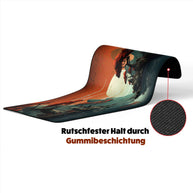 ORANGE SUNSET - Anime Design - XXL Gaming Mauspad