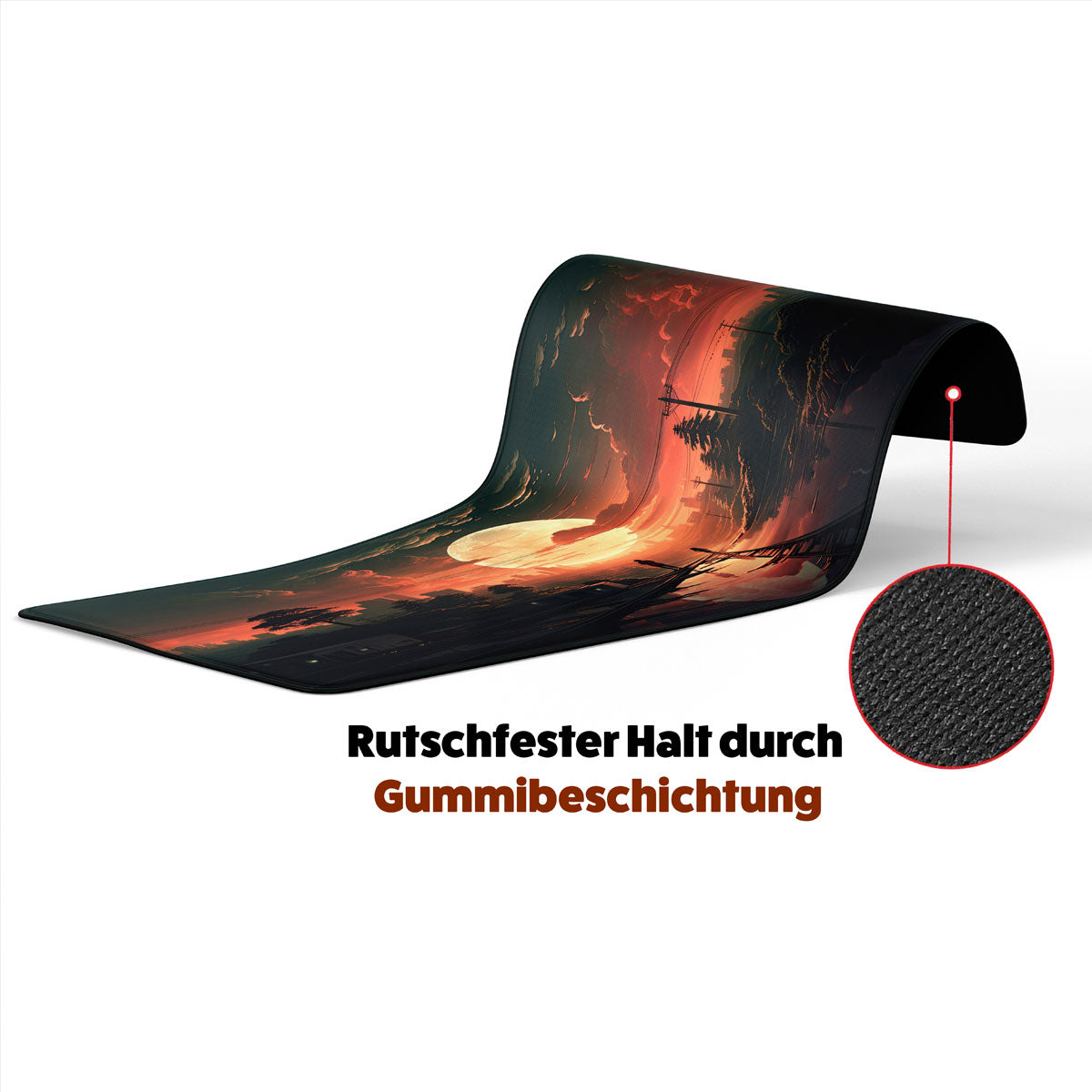 SWEET SUNSET - Anime Design - XXL Gaming Mauspad