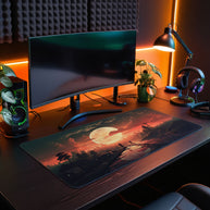 SWEET SUNSET - Anime Design - XXL Gaming Mauspad