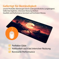 SWEET SUNSET - Anime Design - XXL Gaming Mauspad