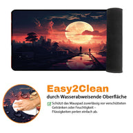 SWEET SUNSET - Anime Design - XXL Gaming Mauspad