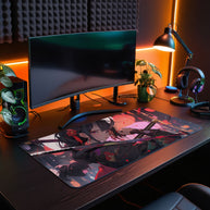 EVIL SAMURAI - Anime Design - XXL Gaming Mauspad