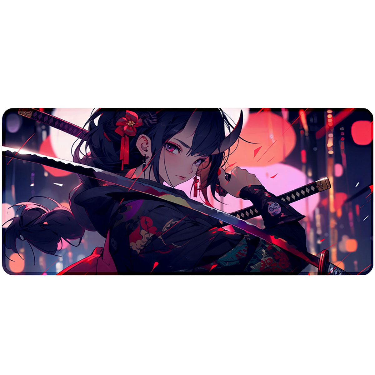 EVIL SAMURAI - Anime Design - XXL Gaming Mauspad