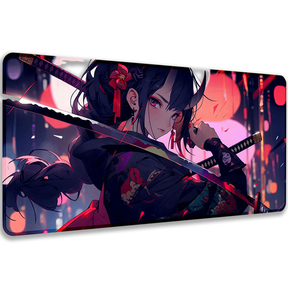 EVIL SAMURAI - Anime Design - XXL Gaming Mauspad