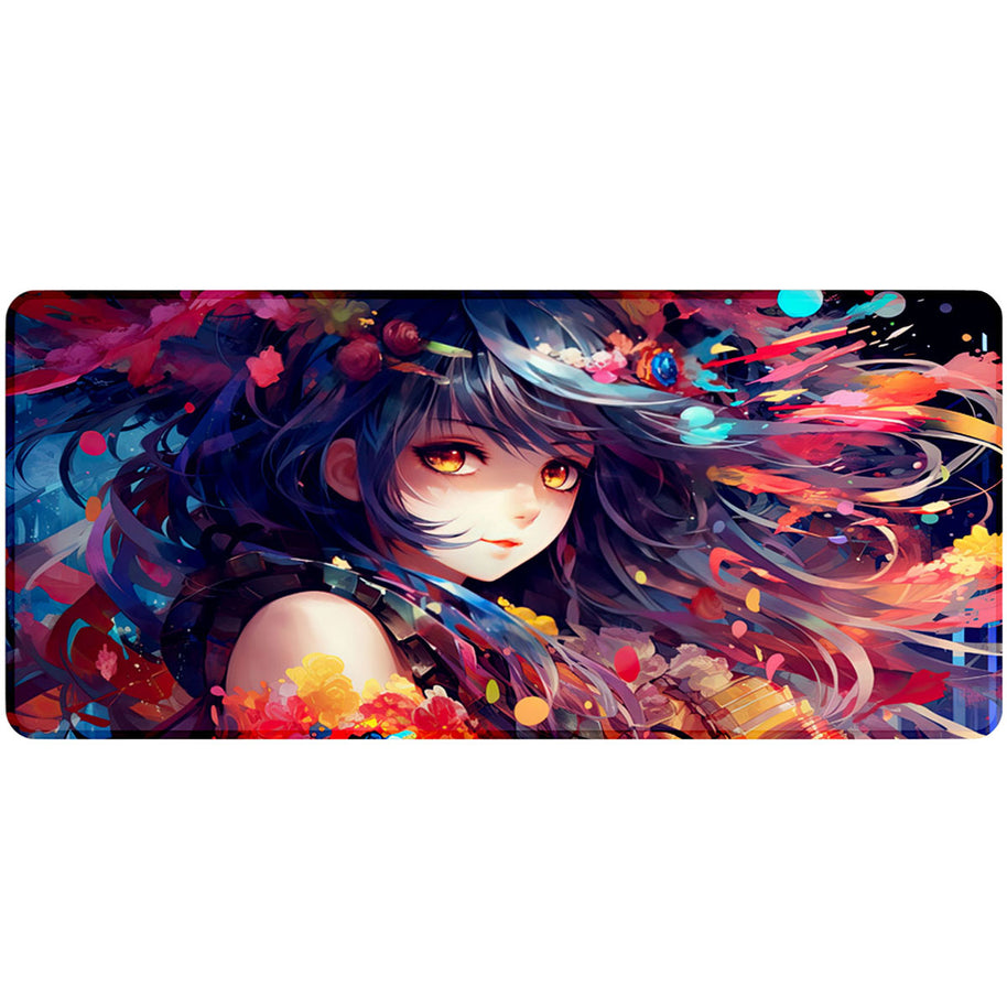 COLORFUL GIRL - Anime Design - XXL Gaming Mauspad