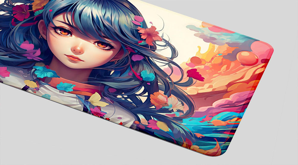 COLORFUL CLOUDS - Anime Design - XXL Gaming Mauspad