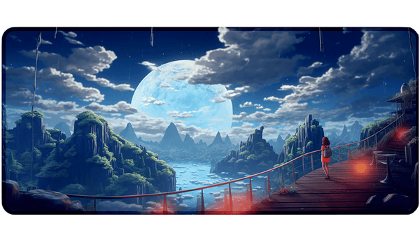 LAKE VIEW - Anime Design - XXL Gaming Mauspad