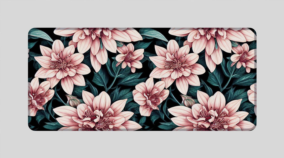 FLOWER PATTERN #18 - XXL Gaming Mauspad