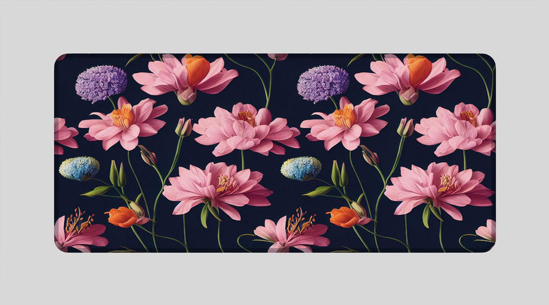 FLOWER PATTERN #21 - XXL Gaming Mauspad