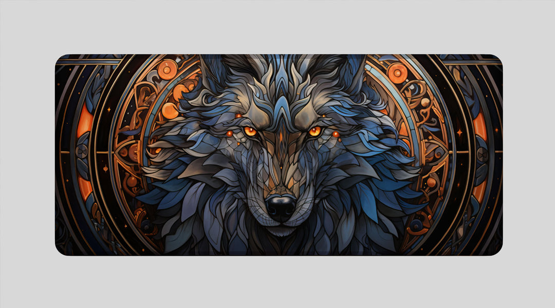 Fenrir - Fantasy Design - XXL Gaming Mauspad