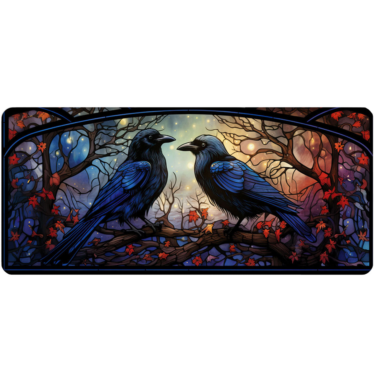 Hugin Munin - Fantasy Design - XXL Gaming Mauspad