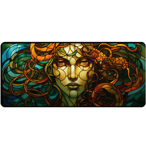Medusa Face - Fantasy Design - XXL Gaming Mauspad