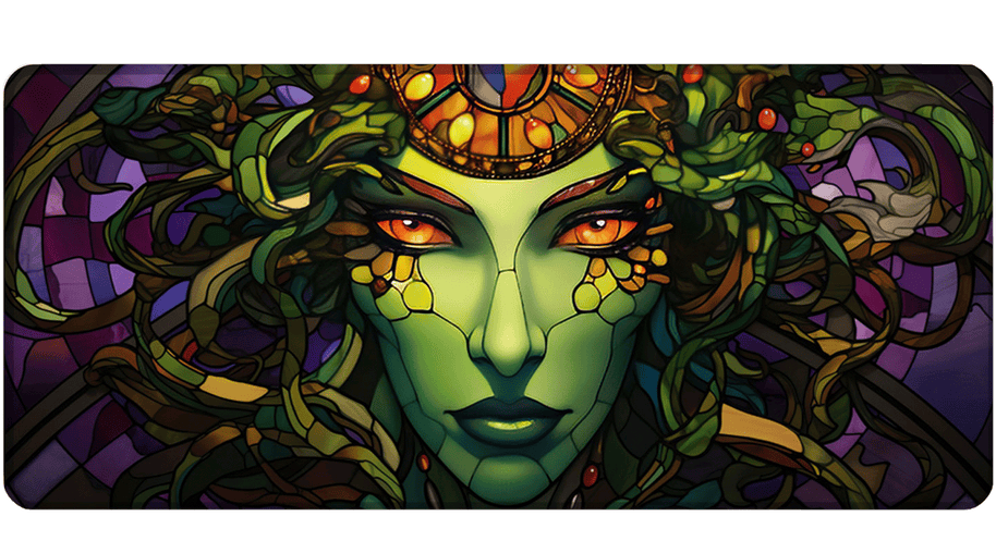 Medusa - Fantasy Design - XXL Gaming Mauspad